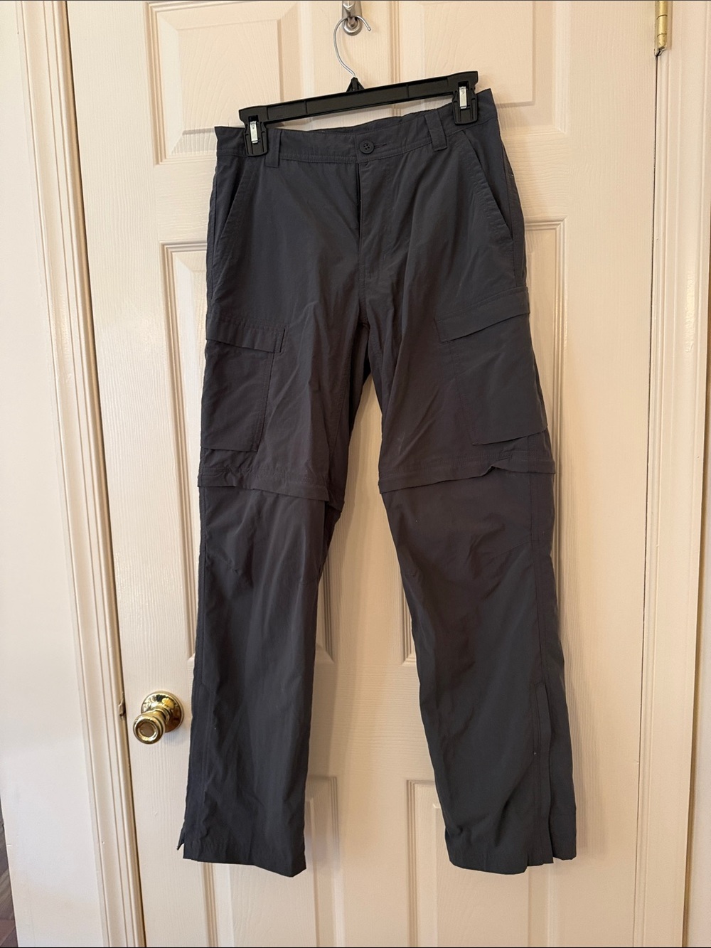 REI Men's Convertible Cargo Pants - Charcoal Gray